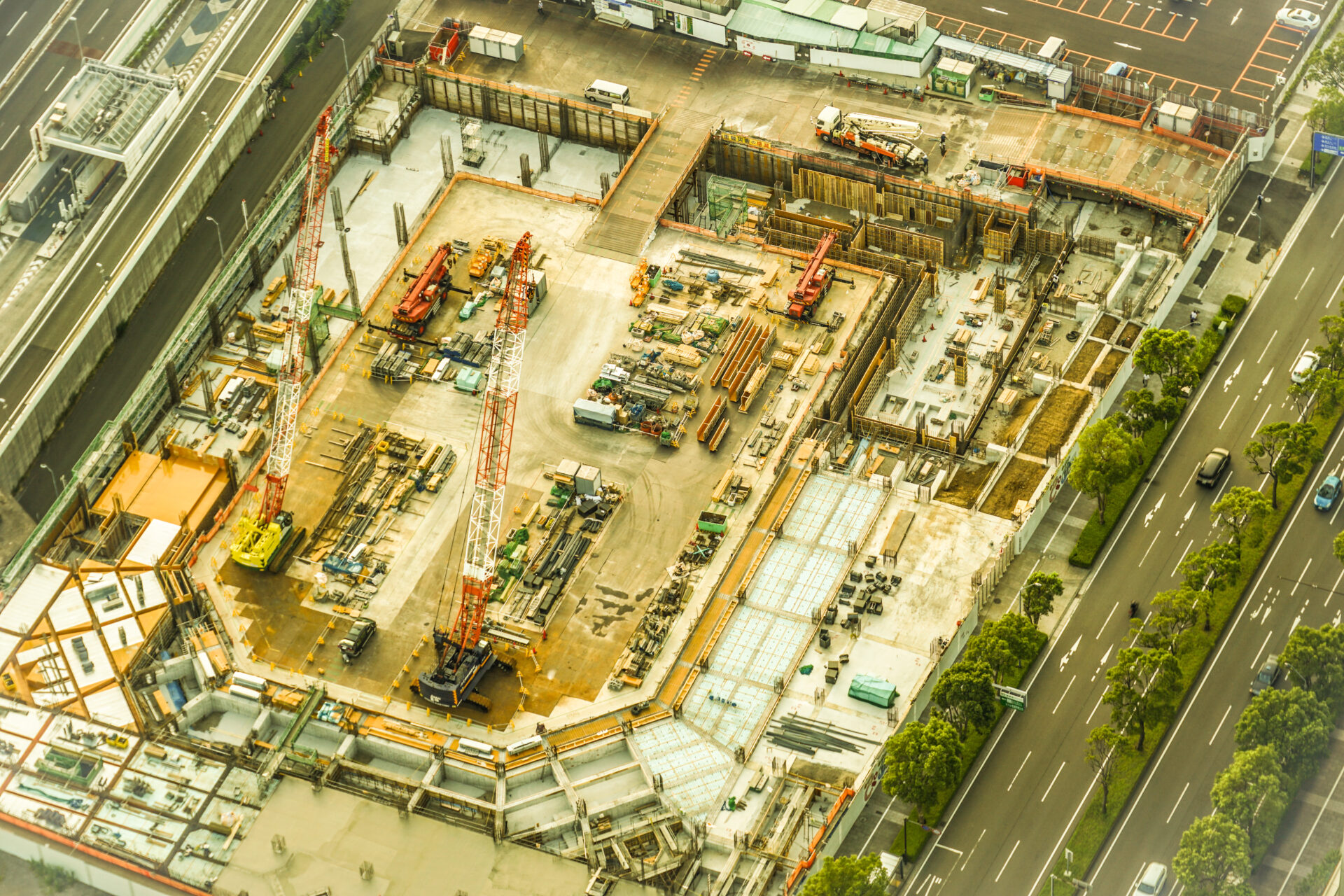 クレーン　現場